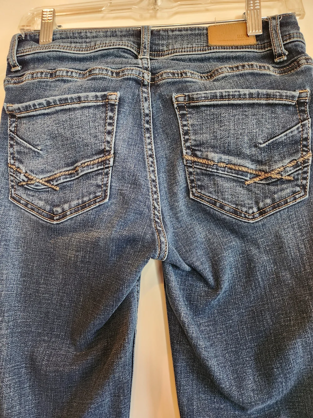 BKE Payton Mid-Rise Bootcut Devora Jean Size 25X31-1/2 Superior Stretch Denim